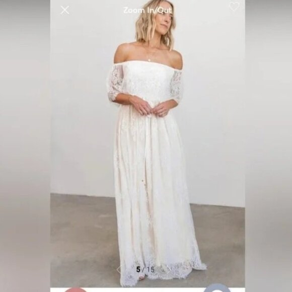 Baltic Born-Guinevere Lace Maxi dress - Picture 1 of 2